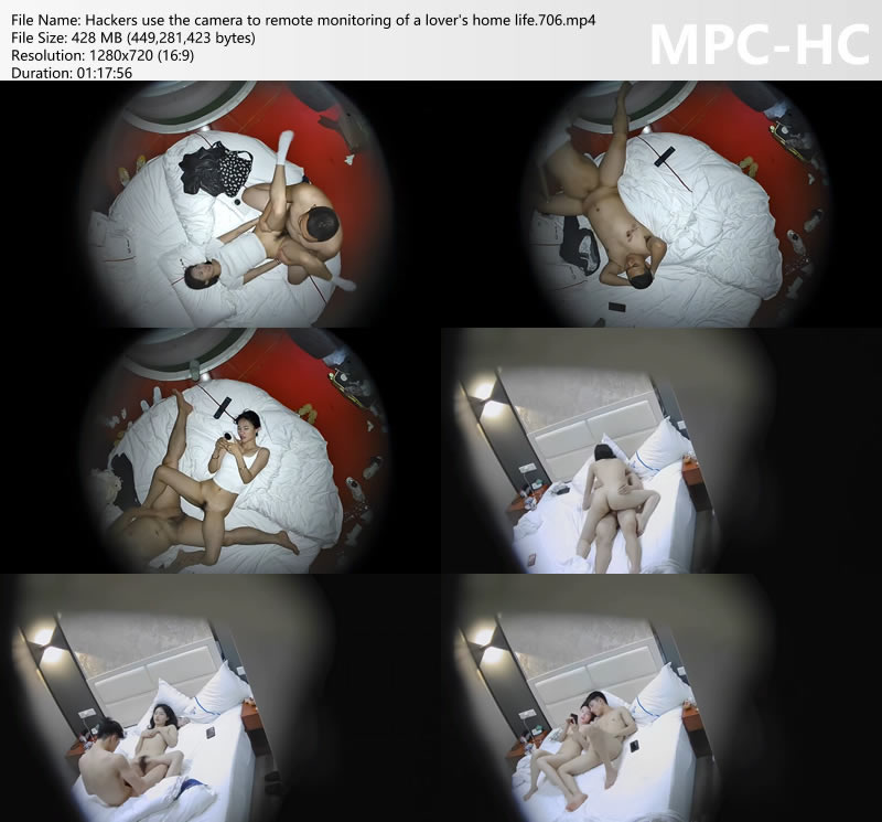 Hackers use the camera to remote monitoring of a lover's home life.706